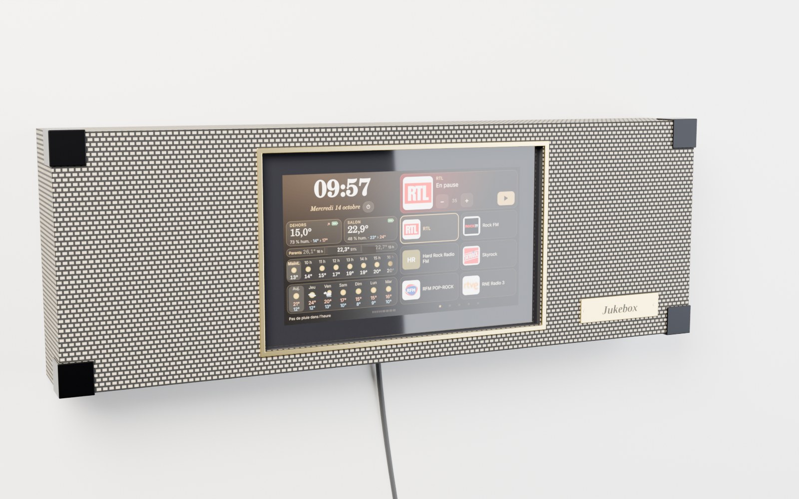 Le Jukebox : concevoir une radio de cuisine qui tienne dix ans